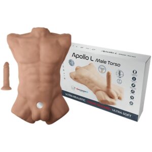 SILEXD – APOLLO L TRONCO MASCULINO REALISTA CARAMELO