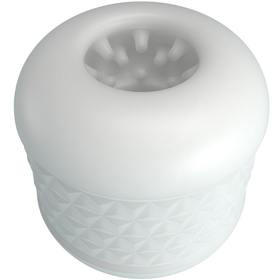 Ilhaerotica - PRETTY LOVE - MASTURBADOR MASCULINO CRYSTLE BRANCO