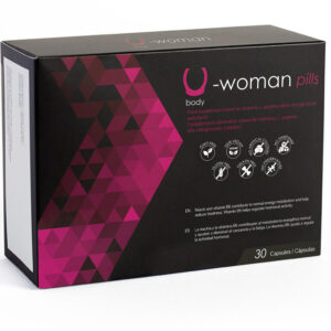 500 COSMETICS – U-WOMAN AUMENTA A LIBIDO FEMININA – 30 CÁPSULAS