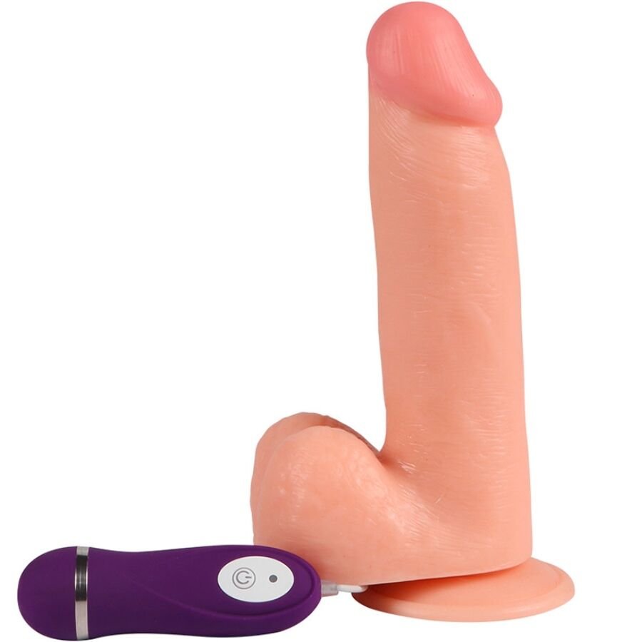 Ilhaerotica - SHEQU - ADAM VIBRADOR DILDO COM CONTROLE REMOTO 21 CM