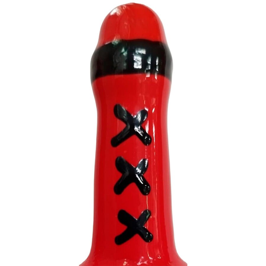 Ilhaerotica - CONDOMERIE - PRESERVATIVOS NOVIDADES PINTADOS À MÃO AMSTERDAM VERMELHO