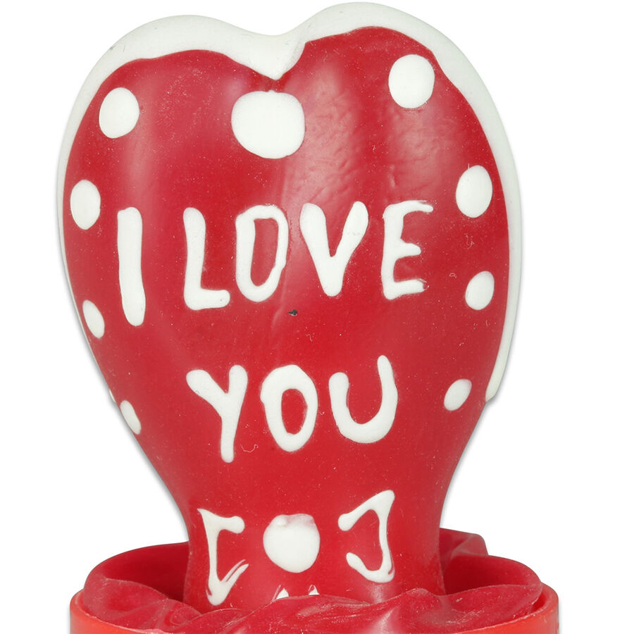 CONDOMERIE - PRESERVATIVOS NOVIDADES PINTADOS À MÃO CORAÇÃO - EU TE AMO MODELO 1 - Image 2