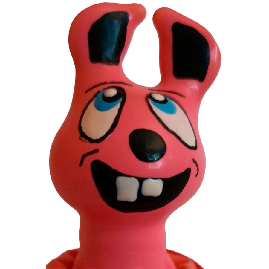 Ilhaerotica - CONDOMERIE - PRESERVATIVOS NOVIDADES PINTADOS À MÃO LAUGHING PINK HARE