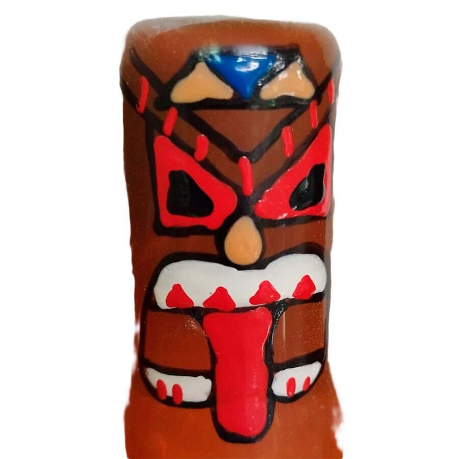 Ilhaerotica - CONDOMERIE - PRESERVATIVOS NOVIDADES PINTADOS À MÃO TIKI TOTEM-01