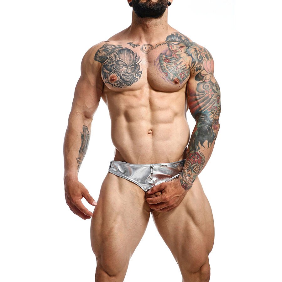 Ilhaerotica - MOB - ANEL PENIANO DNGEON JOCKSTRAP PRATA TAMANHO ÚNICO