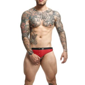 MOB – DNGEON JOCKSTRAP ANEL DE PÉNIS VERMELHO TAMANHO ÚNICO
