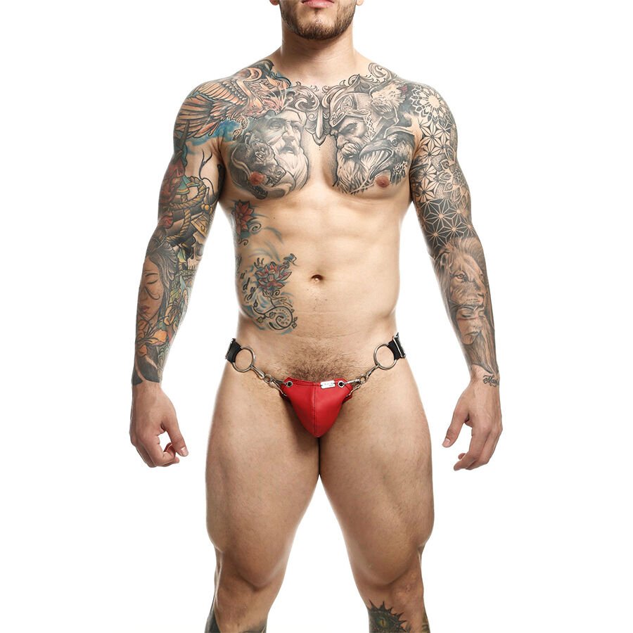Ilhaerotica - MOB - DNGEON SNAP JOCKSTRAP VERMELHO TAMANHO ÚNICO