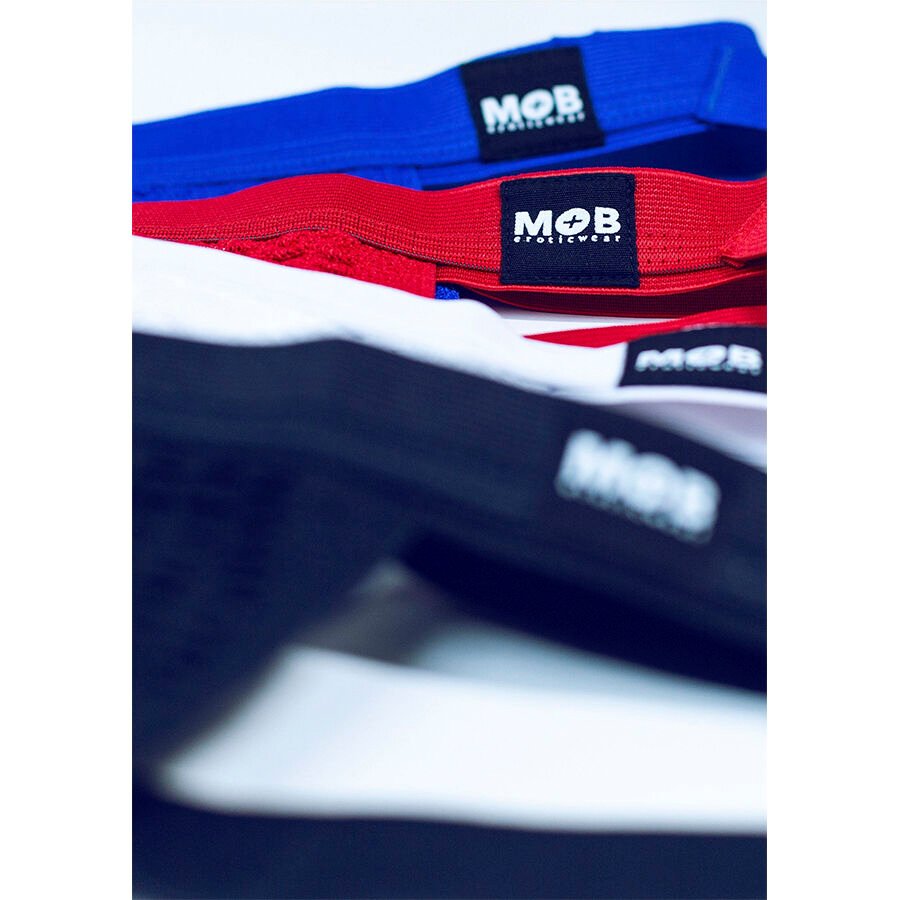 MOB - FETISH JOCKSTRAP AZUL MAIÔ TAMANHO G - Image 3