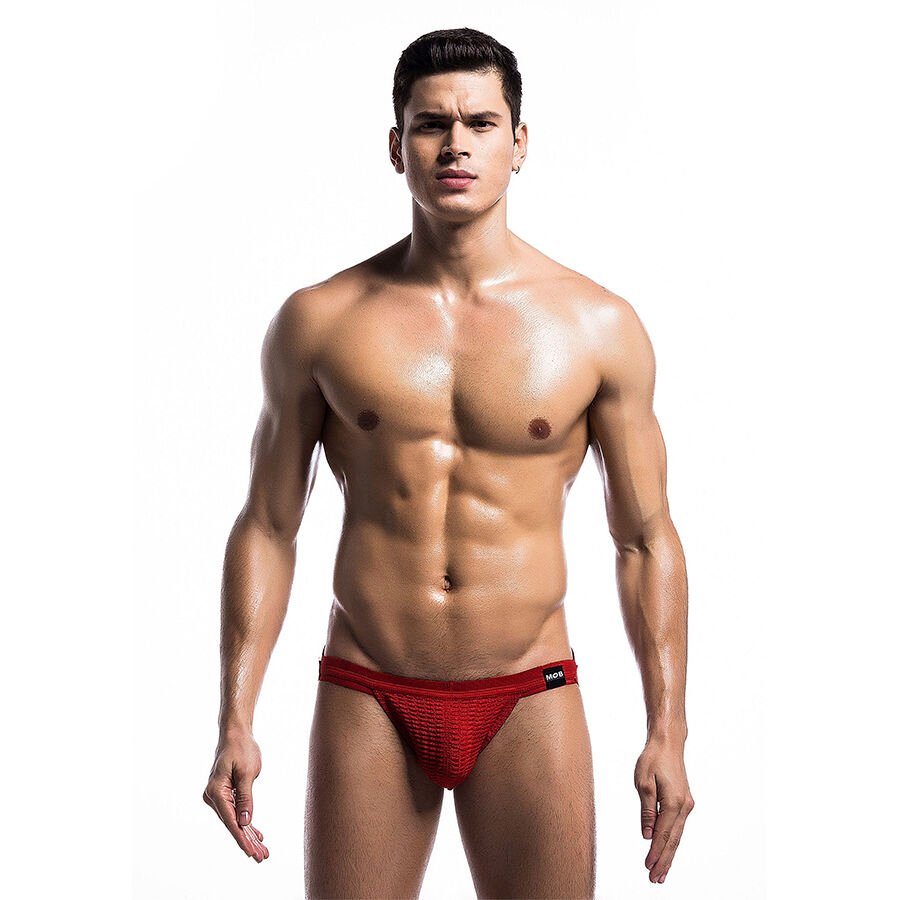 Ilhaerotica - MOB - FETISH JOCKSTRAP SWIMSUMS VERMELHO TAMANHO G