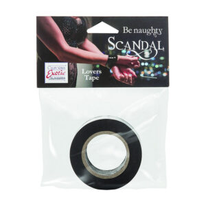 CALEXOTICS – SCANDAL FITA DE BONDAGE PRETA