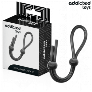 ADDICTED TOYS – CORDA DE SILICONE PARA O PÊNIS DE ALÇA DUPLA