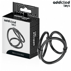 ADDICTED TOYS – ANEL TRIPLO PARA O PÊNIS