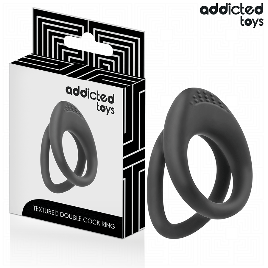 Ilhaerotica - ADDICTED TOYS - ANEL DE PÊNIS COM DUPLA TEXTURA