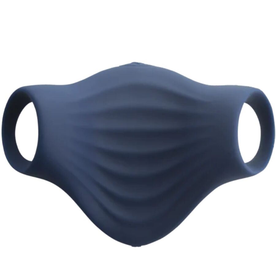 Ilhaerotica - ROCKS-OFF - MASTURBADOR VIBRADOR FLEXÍVEL PALM BLUE