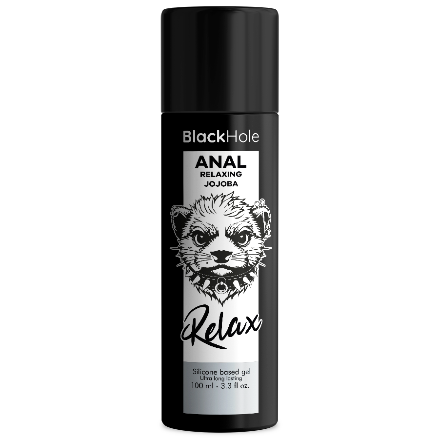 Ilhaerotica - BLACK HOLE - JOJOBA RELAXANTE ANAL BASE DE SILICONE 100 ML