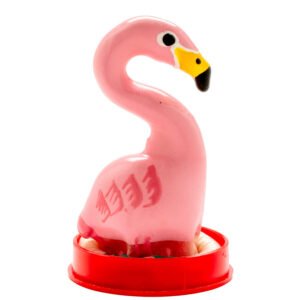 CONDOMERIE – PRESERVATIVOS NOVIDADES PINTADOS À MÃO FLAMINGO ROSA