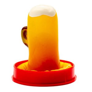 CONDOMERIE – PRESERVATIVOS NOVIDADES PINTADOS À MÃO COPO DE CERVEJA