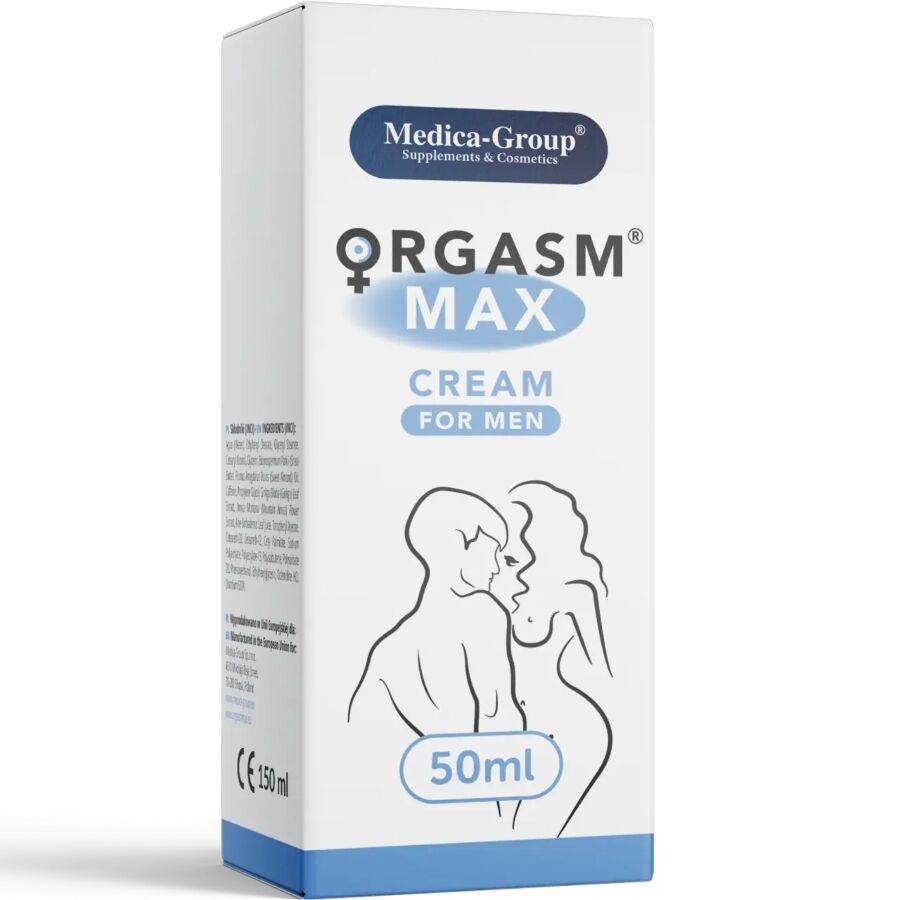 MEDICA GROUP - CREME ÍNTIMO ORGASM MAX PARA HOMENS 50 ML - Image 2
