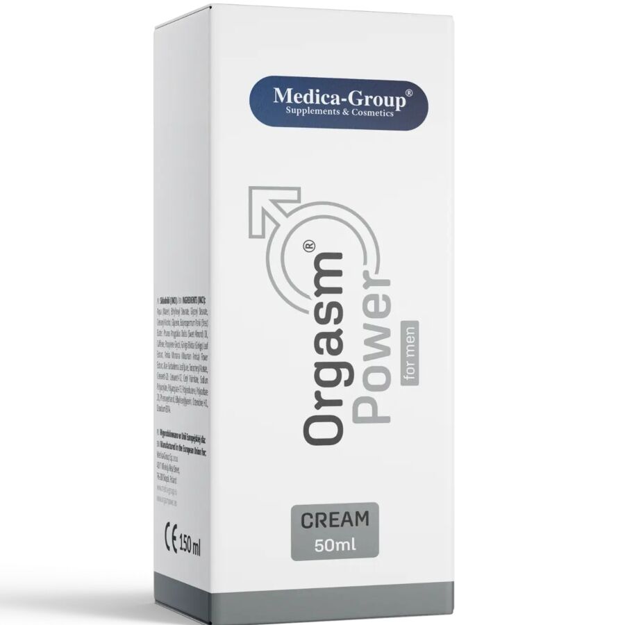 MEDICA GROUP - CREME ÍNTIMO ORGASM POWER PARA HOMENS 50 ML - Image 2