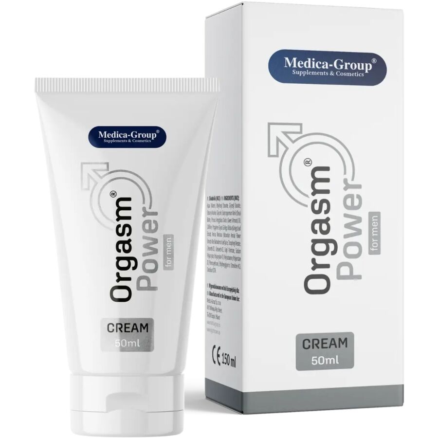 MEDICA GROUP - CREME ÍNTIMO ORGASM POWER PARA HOMENS 50 ML - Image 3