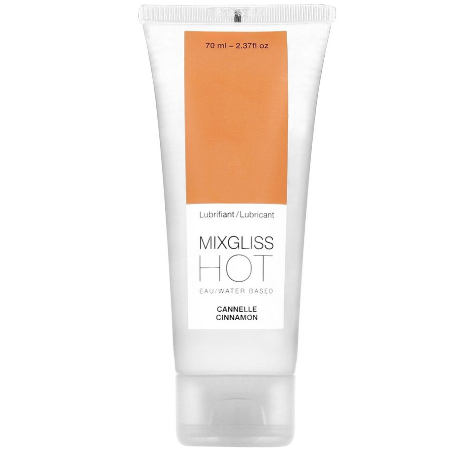 Ilhaerotica - MIXGLISS - LUBRIFICANTE EFEITO CALOR SABOR CANELA 70ML
