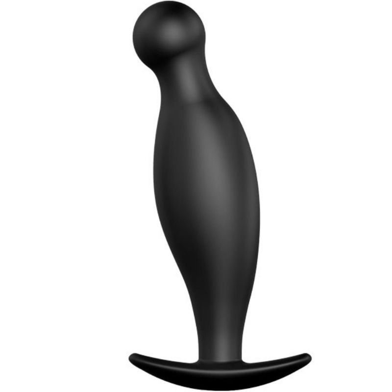Ilhaerotica - PRETTY LOVE - PLUG ANAL DE SILICONE 11.7 CM PRETO