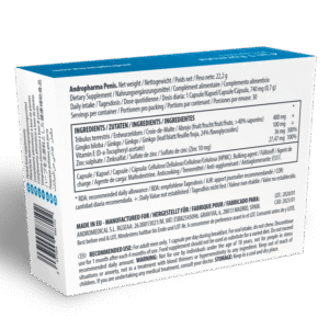ANDROPHARMA PENIS – SUPLEMENTO DE AUMENTO DO PÊNIS