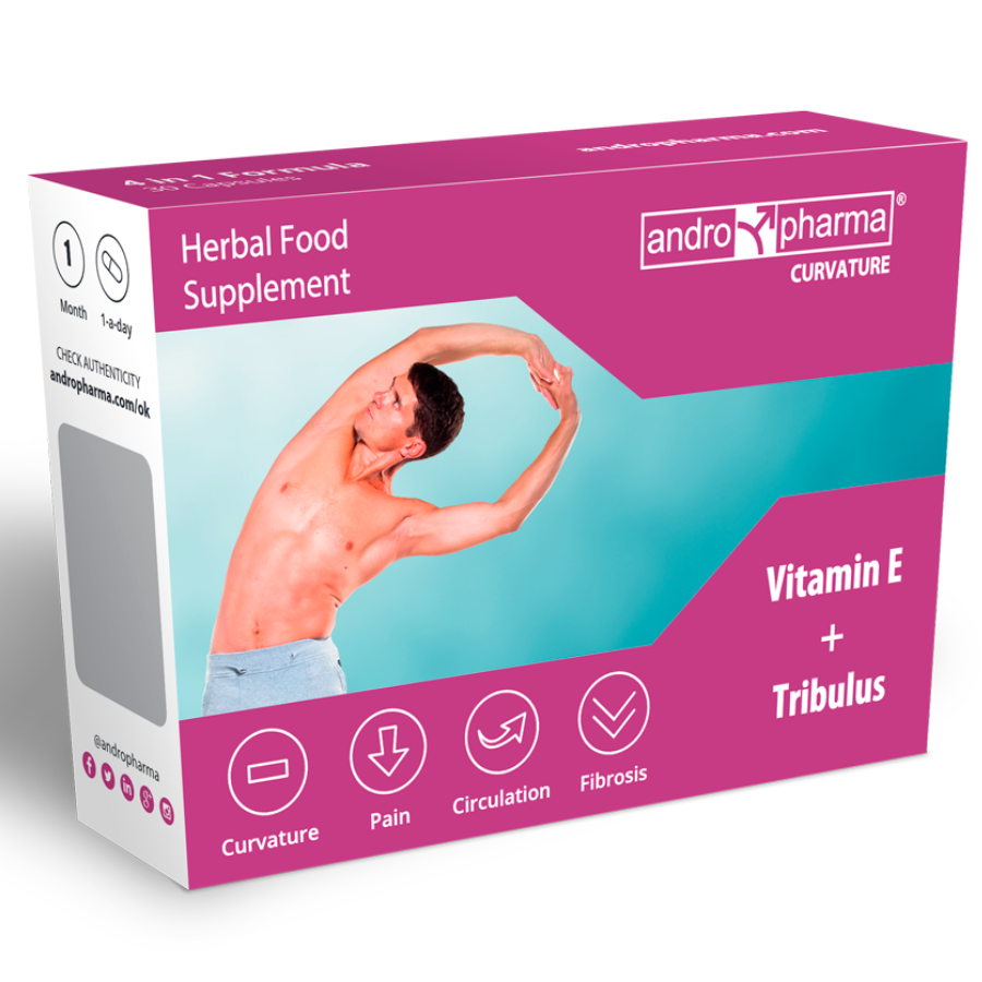 Ilhaerotica - ANDROPHARMA - TRATAMENTO CURVATURA PEYRONIE