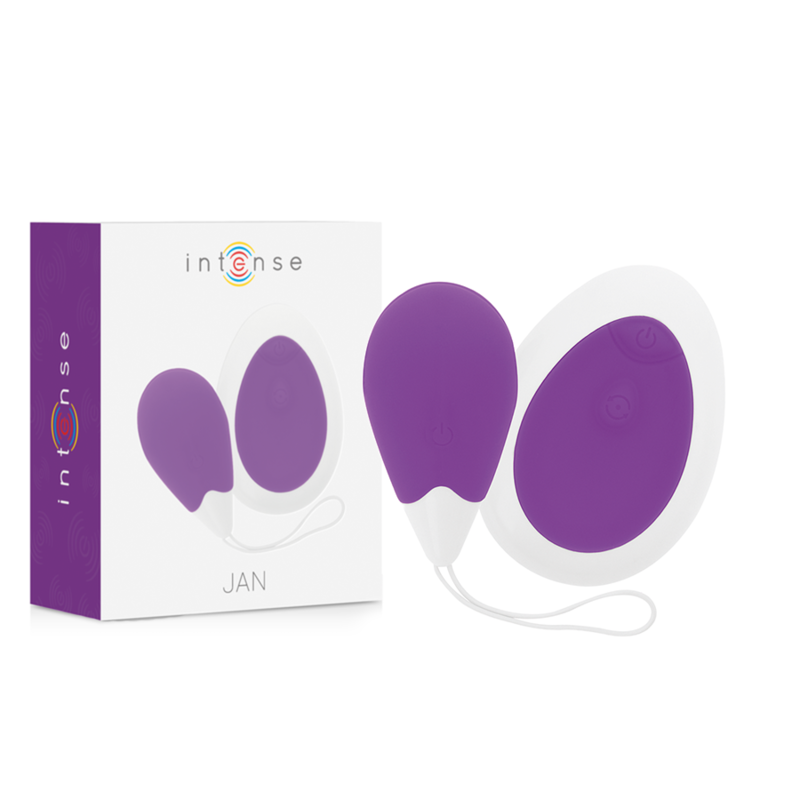 Ilhaerotica - INTENSE - OVO VIBRANTE DE CONTROLE REMOTO JAN LILAC