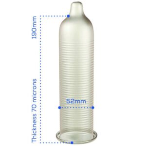 PASANTE – SACO EFEITO AQUECIMENTO DE PRESERVATIVOS 144 UNIDADES