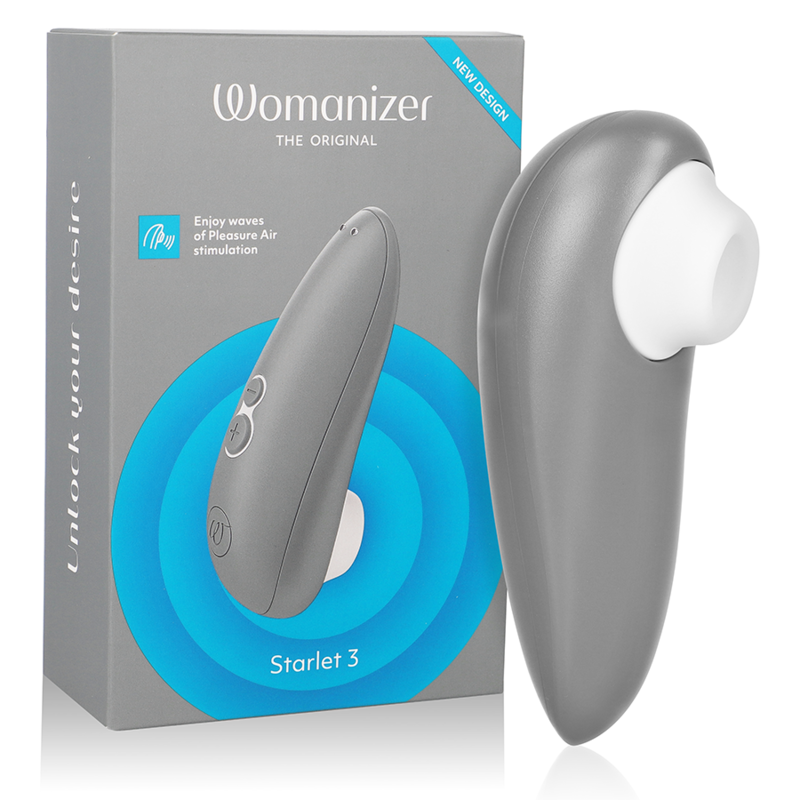 Ilhaerotica - WOMANIZER - STARLET 3 CLITORAL STIMULATOR GREY