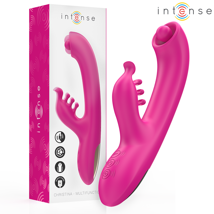 Ilhaerotica - INTENSE - CHRISTINA MULTIFUNCIONAL RABBIT VIBRADOR 22