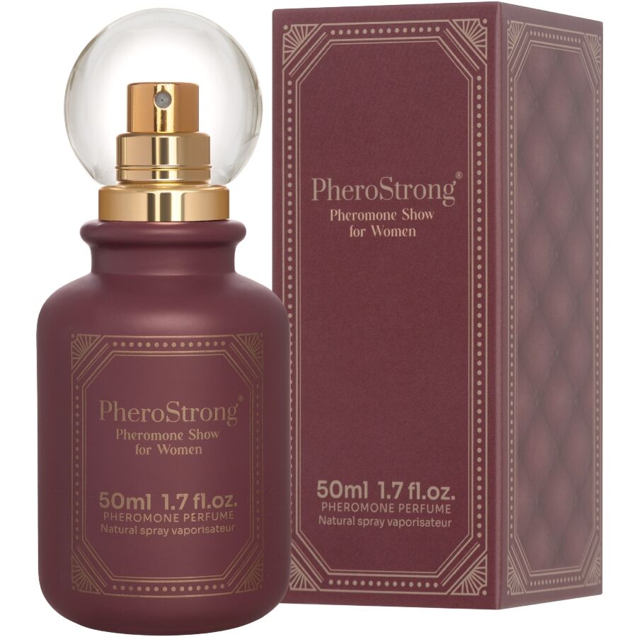 Ilhaerotica - PHEROSTRONG - PERFUME FEROMONAS SHOW PARA MULHERES 50 ML