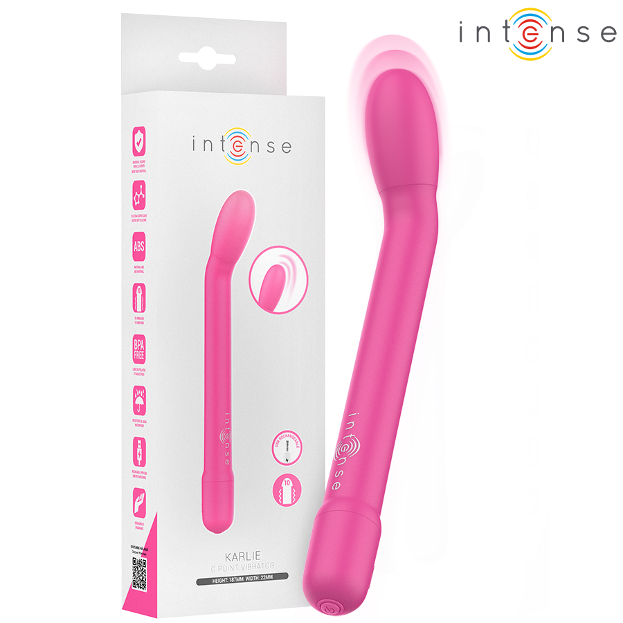 Ilhaerotica - INTENSE - ESTIMULADOR DE PONTO G ROSA