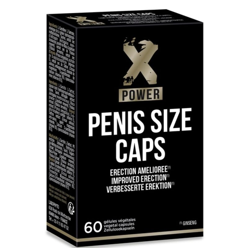 Ilhaerotica - XPOWER - TAMPAS DE TAMANHO DO PÊNIS PARA EREÕES MELHORAS 60 CAP