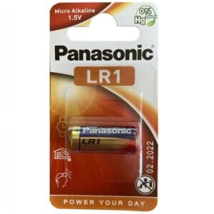 PANASONIC – BATERIA ALCALINA LR1 1.5V BLISTER 1 UNIDADE