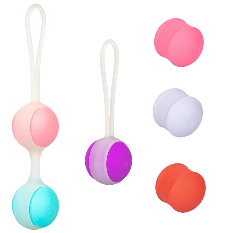 Ilhaerotica - CALEXOTICS - SHE-OLOGY CONJUNTO BOLAS KEGEL INTERCAMBIVEIS