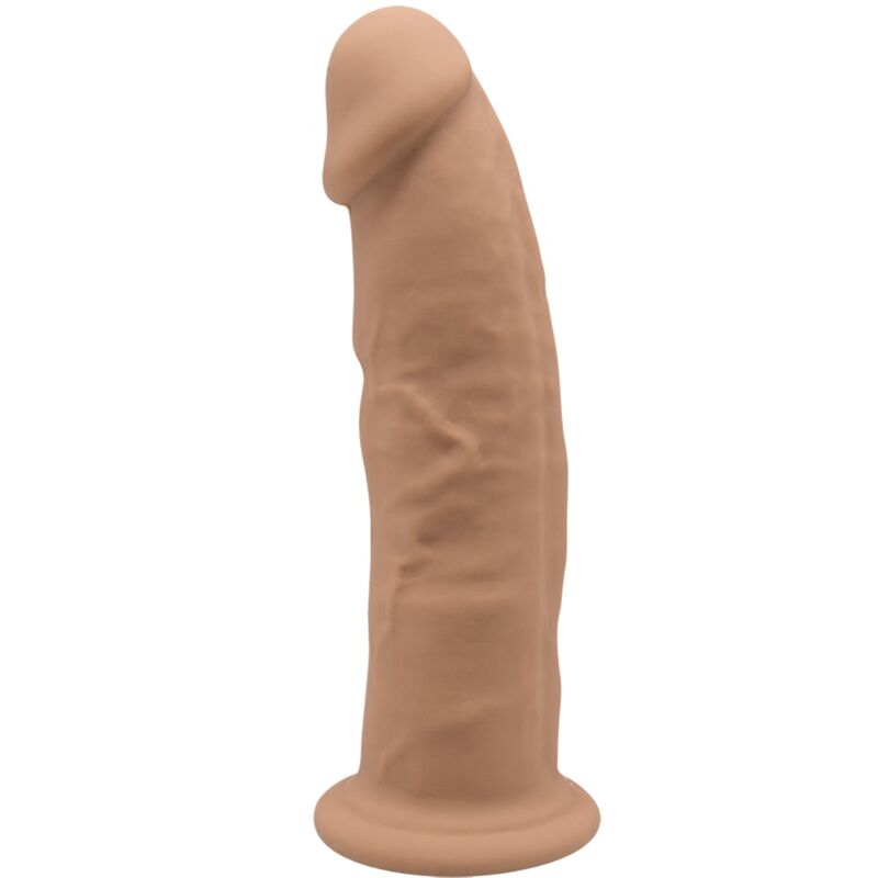 Ilhaerotica - SILEXD - MODELO 2 PÊNIS REALÍSTICO PREMIUM SILEXPAN SILICONE CARAMELO 19 CM