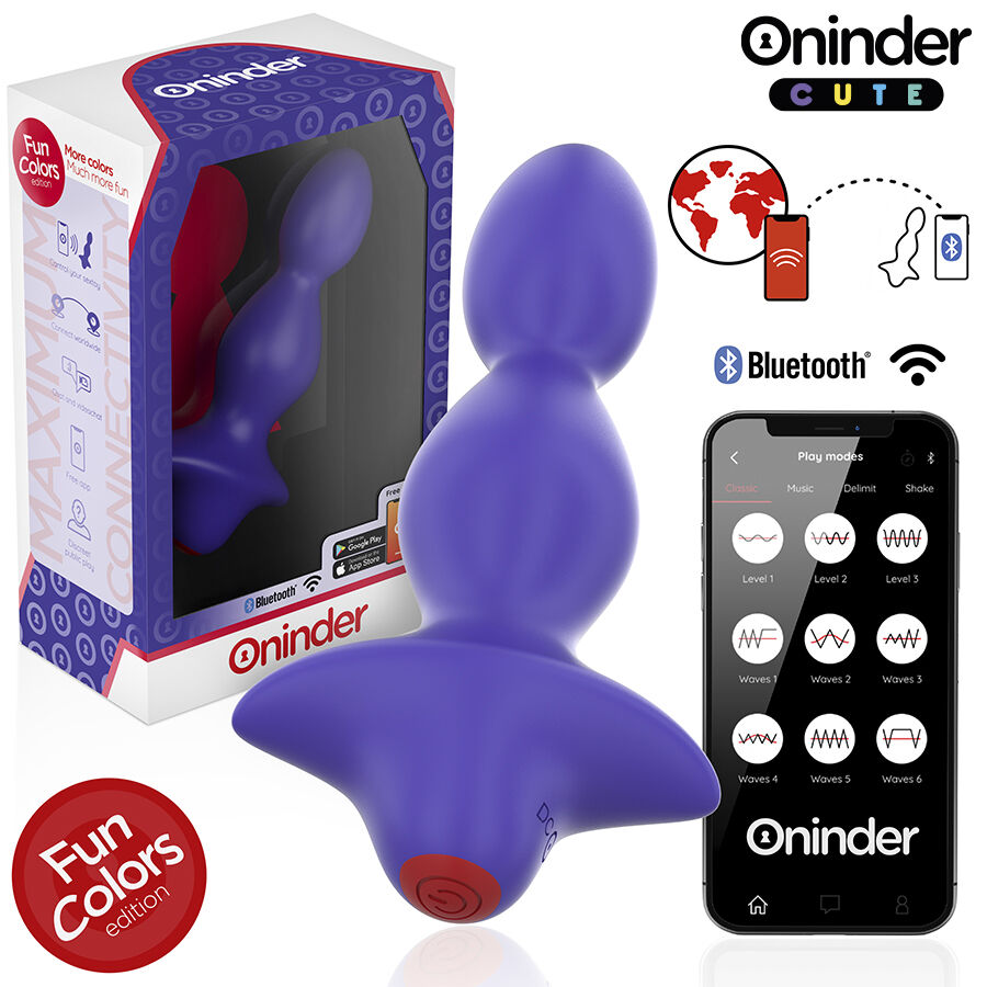 Ilhaerotica - ONINDER CUTE - PLUG ANAL VIBRANTE LOVE BUTT - APLICATIVO MUNDIAL GRATUITO