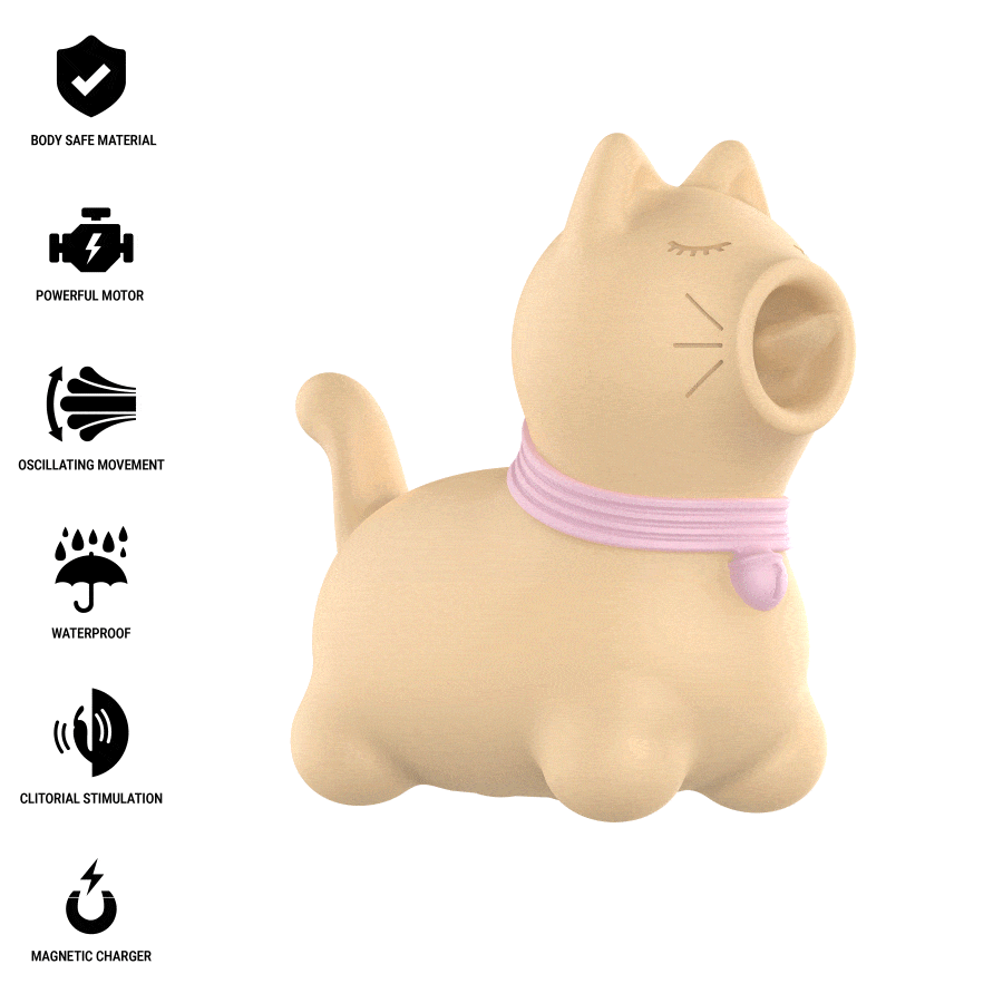 INTENSE - ESTIMULADOR TOULOUSE COM LÍNGUA ROTATIVA 360º AMARELO - Image 2