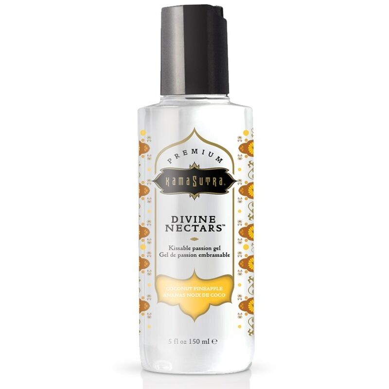 Ilhaerotica - KAMASUTRA - LUBRIFICANTE DE COCO E ABACAXI DIVINE NECTARS 150 ML