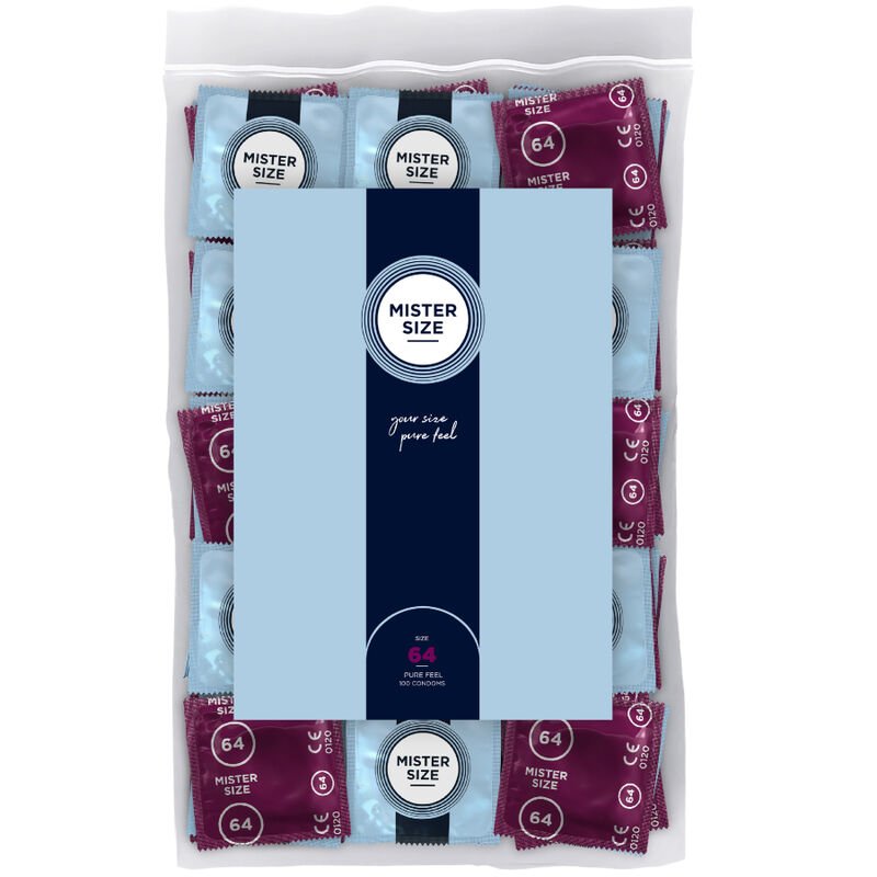 Ilhaerotica - MISTER SIZE - PRESERVATIVOS TAMANHO XXL 64 MM (100 UNIDADES)