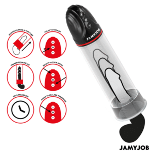 JAMYJOB – BOMBA AUTOMÁTICA XPAND 3 NÍVEIS DE SUCÇÃO CINZA