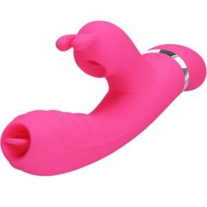 PRETTY LOVE – VIBRADOR COELHO MULTIFUNCIONAL PHOENIX ROSA
