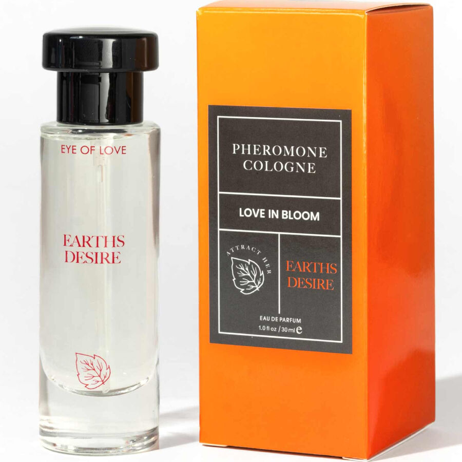 Ilhaerotica - EYE OF LOVE - BLOOM MALE SATIVA PARFUM EARTHS DESIRE 30 ML
