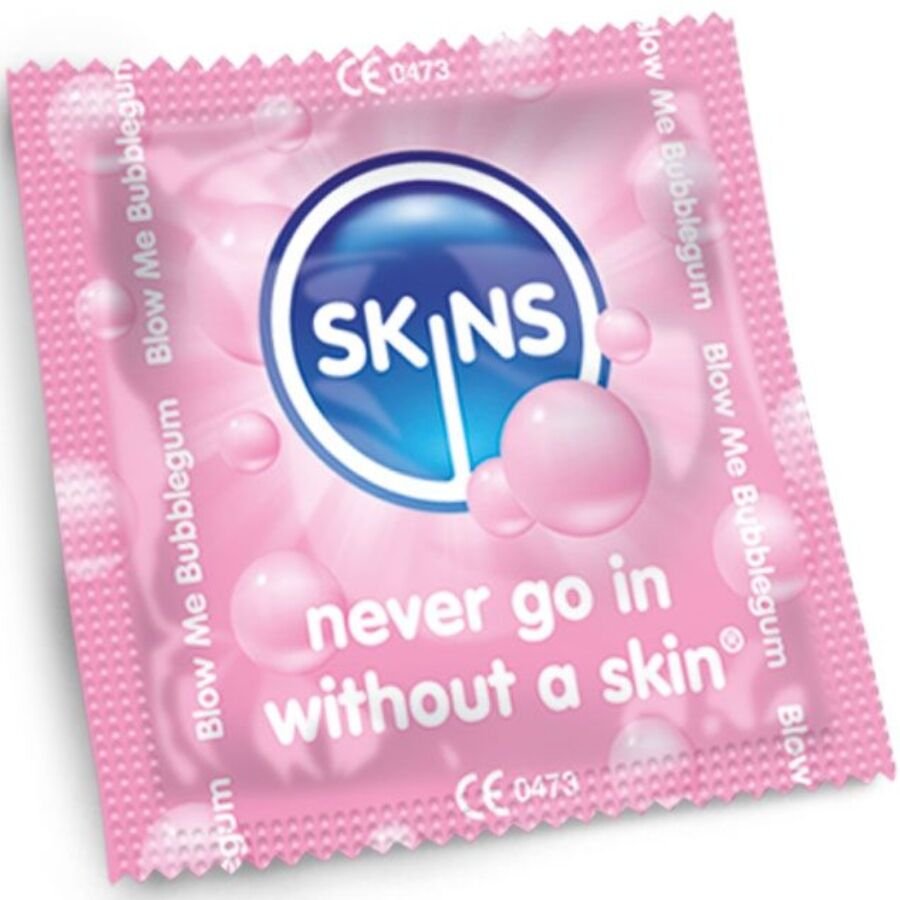 SKINS - PRESERVATIVOS BUBBLEGUM PREMIUM PACOTE 8 - Image 3
