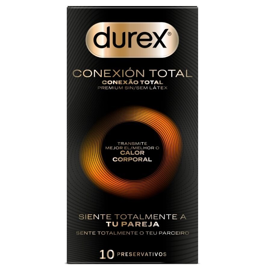 Ilhaerotica - DUREX - TOTAL CONNECTION ULTRA FINE PLUS SEM LÁTEX 10 UNIDADES