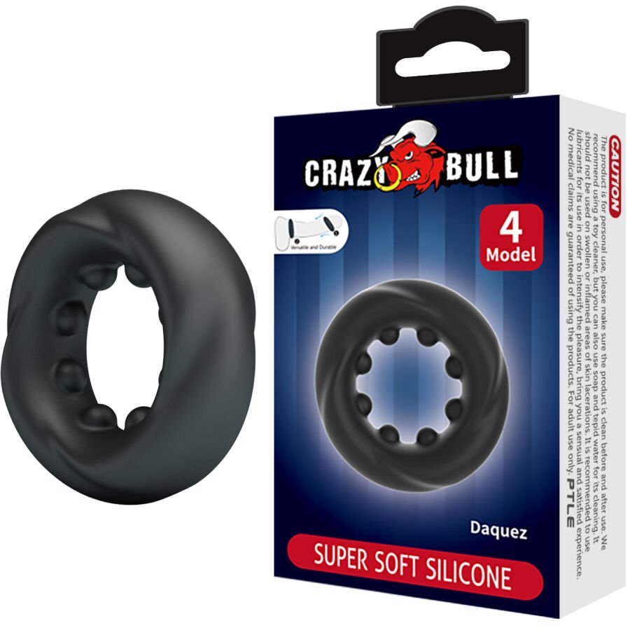 Ilhaerotica - CRAZY BULL - ANEL DE SILICONE DAQUEZ MODELO 4