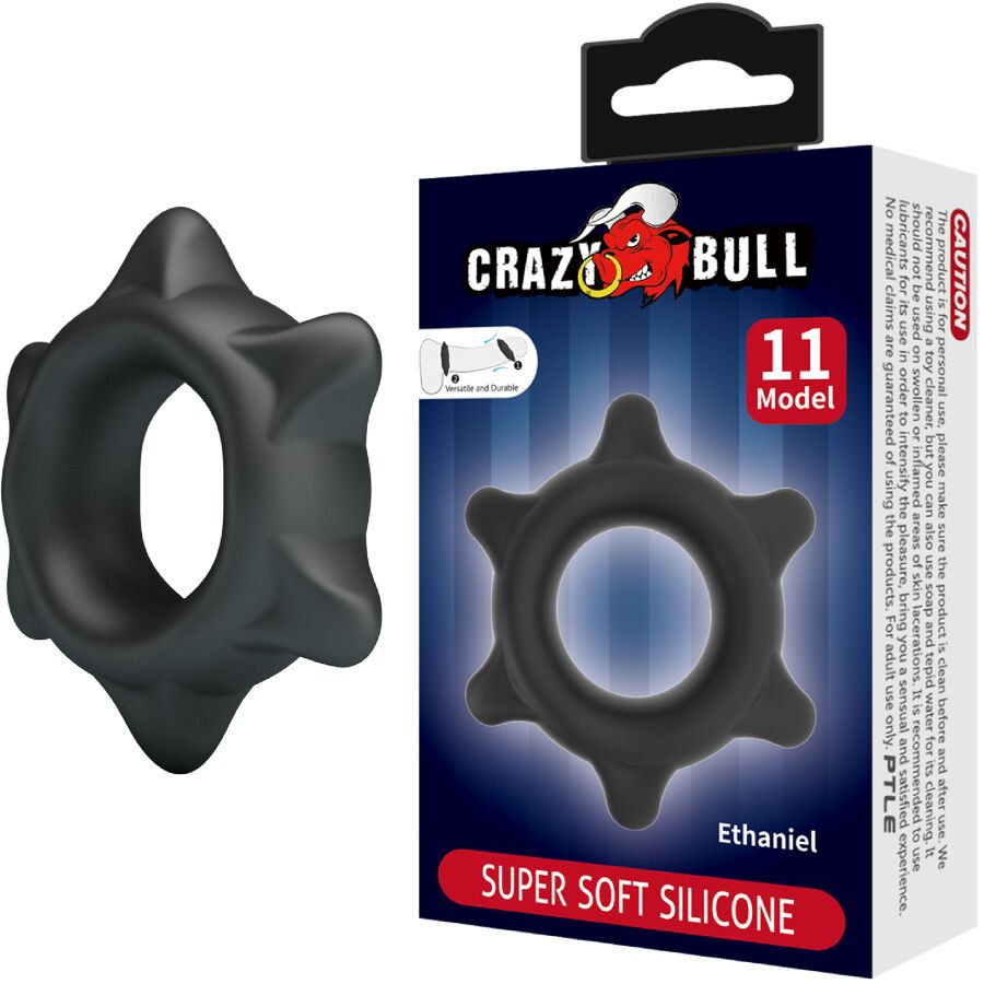 Ilhaerotica - CRAZY BULL - ANEL DE SILICONE ETHANIEL MODELO 11