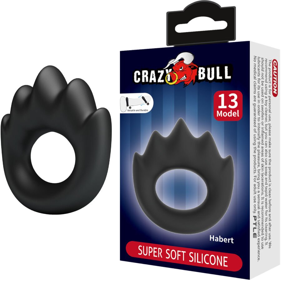 Ilhaerotica - CRAZY BULL - ANEL DE SILICONE HABERT MODELO 13